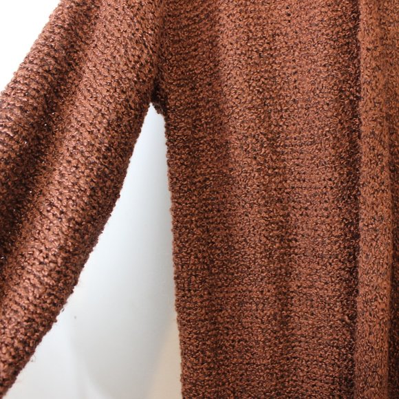 ALTAR'D STATE Open Cadigan Red Brown Rust Pockets - Picture 5 of 9